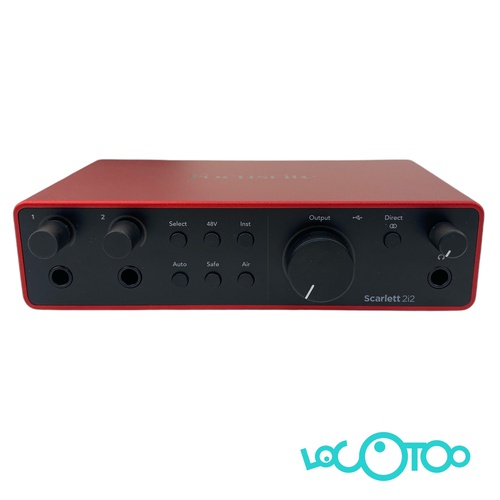 TARJERTA DE SONIDO FOCUSRITE SCARLETT 2I2 3