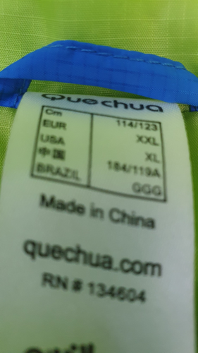 Varios Equipamiento Deportivo QUECHUA CHAQU