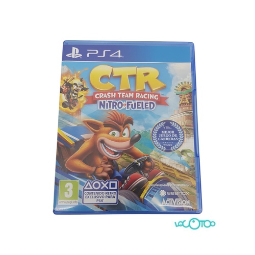 CRASH TEAM RACING NITRO FUELED PS4