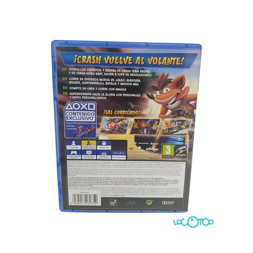 CRASH TEAM RACING NITRO FUELED PS4