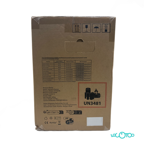 ASPIRADOR ROBOT EUREKA NER E10s