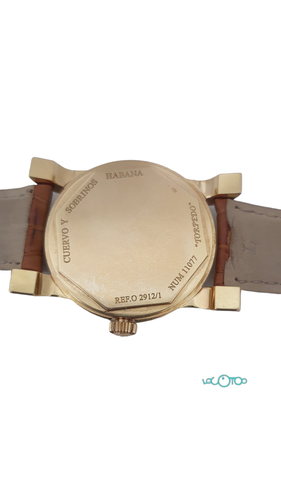 Reloj de Oro CUERVO Y SOBRINOS TORPEDO O291