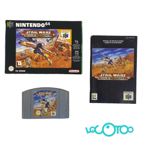 STAR WARS ROGUE SQUADRON NINTENDO 64