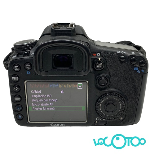 Cámara Réflex CANON EOS 7D 18 MPX MicroSD/S