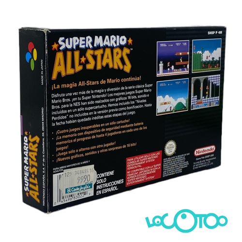 SUPER MARIO ALL STARS NINTENDO 64