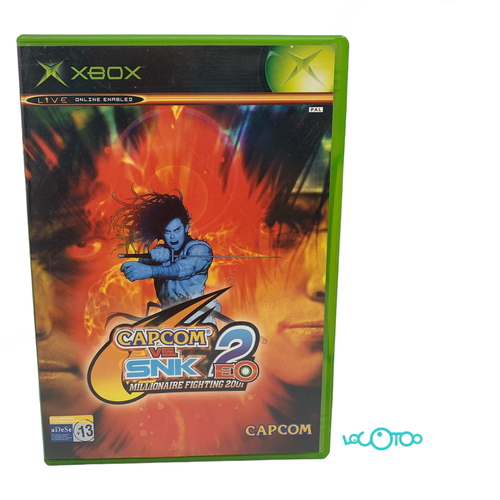 CAPCOM VS SNK 2 EO MILLIONAIRE FIGHTING XBO