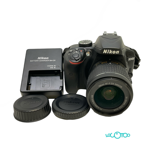 CAMARA REFLEX NIKON D3400 + 18-55MM