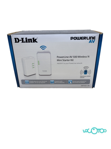 REPETIDOR WIFI D-LINK POWERLINE AV 500 WIRE