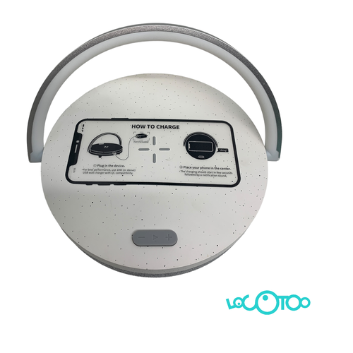 Cargador EZVALO WIRELESS CHARGER MUSIC LAMP