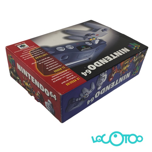 NINTENDO 64 CON MANDO Y CAJA ORIGINAL