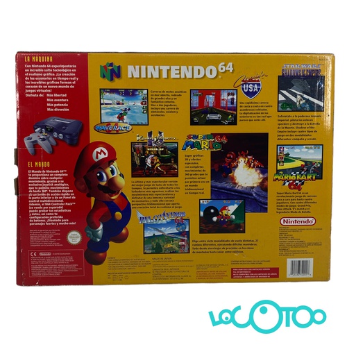 NINTENDO 64 CON MANDO Y CAJA ORIGINAL