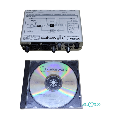 TARJETA SONIDO ROLAND CAKEWALK UA-25EX