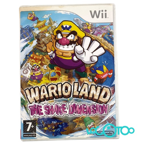 WARIO LAND THE SHAKE DIMENSION NINTENDO WII