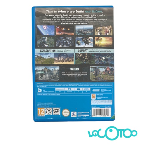 XENOBLADE CHRONICLES X WII U