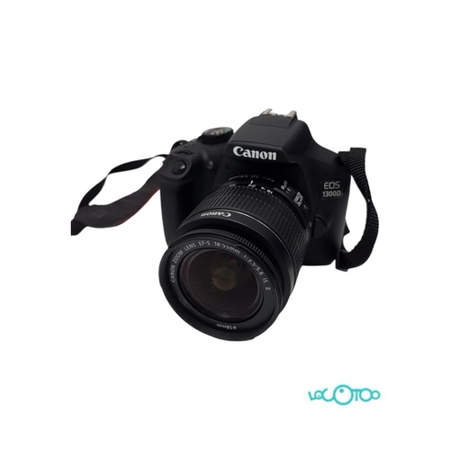 CAMARA REFLEX CANON EOS 1300D+EFS 18-55M