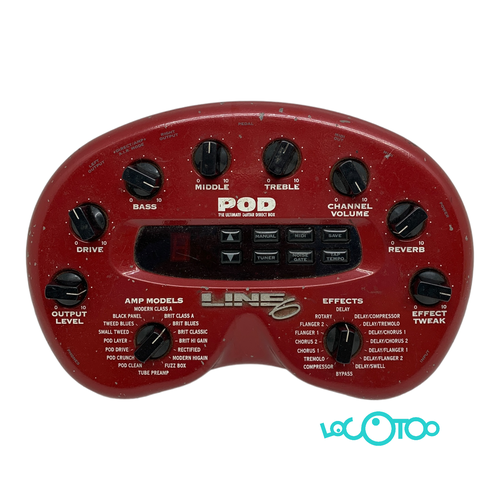 PROCESADOR EFECTOS LINE6 POD THE ULTIMATE G