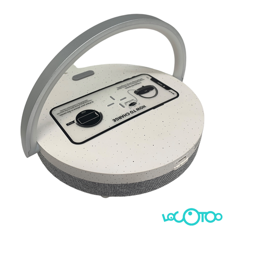 Cargador EZVALO WIRELESS CHARGER MUSIC LAMP