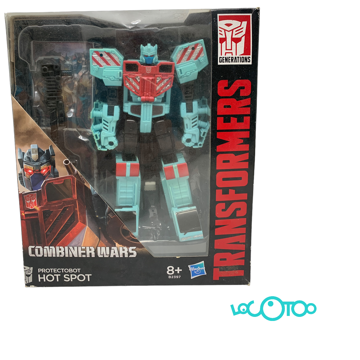 FIGURA HASBRO TRANSFORMERS PROTECTOBOT HOT SPOT