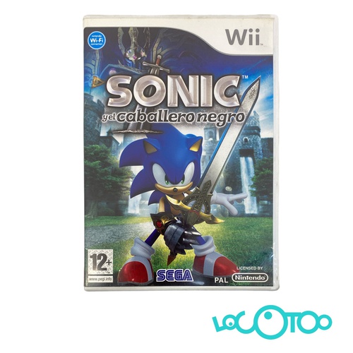 SONIC EL CABALLERO NEGRO WII