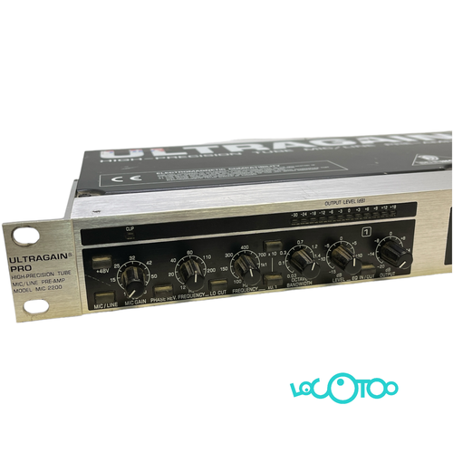 PRE-AMPLIFICADOR BEHRINGER ULTRAGAIN PRO