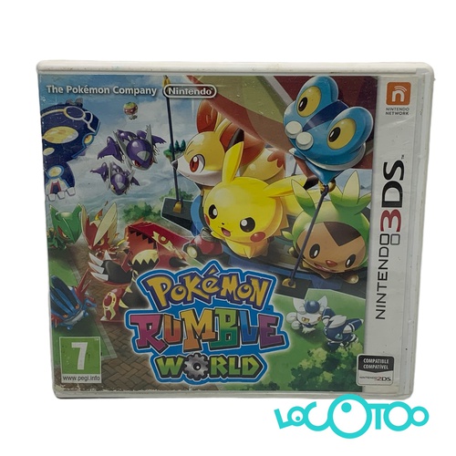 Videojuego NINTENDO 3DS POKEMON RUMBLE WORL