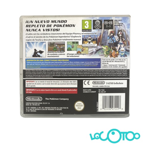 POKEMON EDICION BLANCA NINTENDO DS