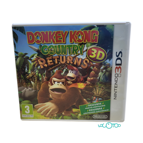 NINTENDO 3DS DONKEY KONG COUNTRY RETURNS