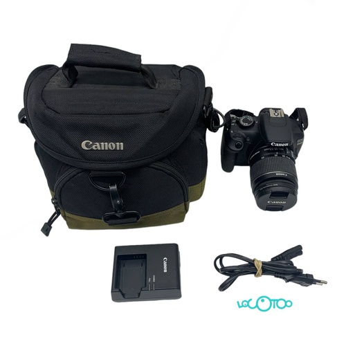 CÁMARA RÉFLEX CANON EOS 1200D + EF-S 18-55M