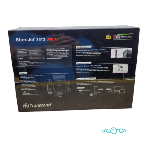 DISCO DURO TRANSCEND STOREJET 35T3 4TB