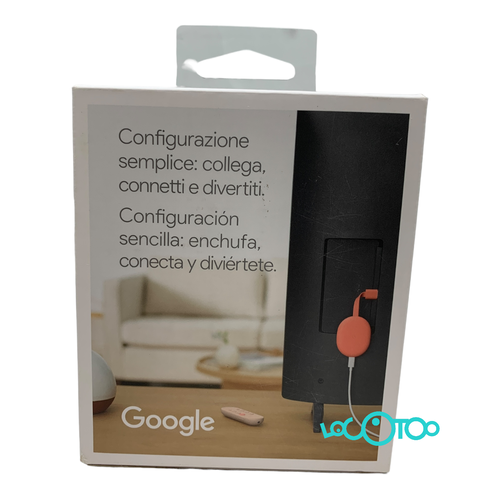 SmartTV GOOGLE CHROMECAST CON GOOGLE TV 
