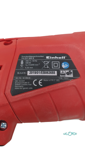ATORNILLADOR ELECTRICO EINHELL TH-DY 500E