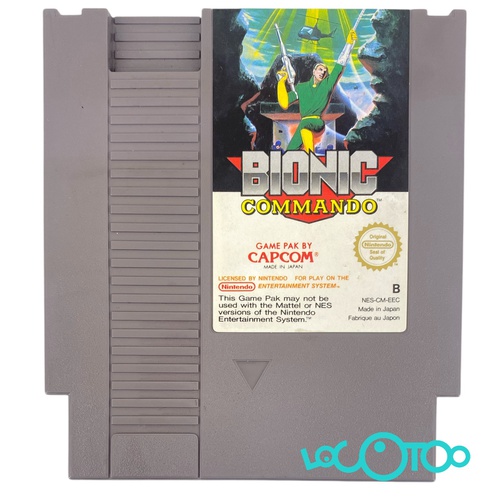 BIONIC COMMANDO NINTENDO NES