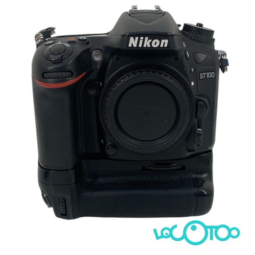 CÁMARA RÉFLEX NIKON D7100 CON GRIP