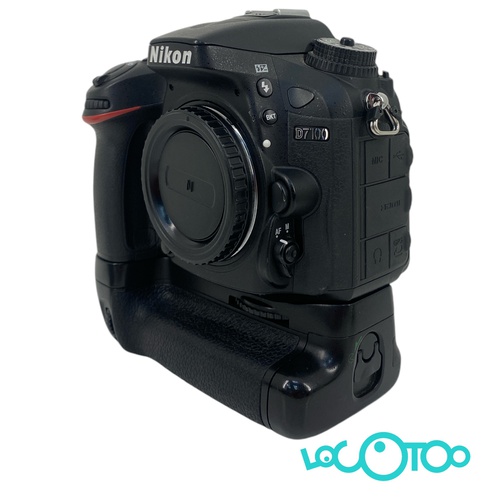 CÁMARA RÉFLEX NIKON D7100 CON GRIP