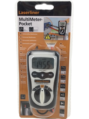 Multímetro LASERLINER MULTIMETER-POCKET Dig