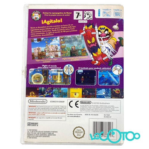 WARIO LAND THE SHAKE DIMENSION NINTENDO WII