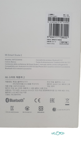 Bascula Baño XIAOMI MI SMART SCALE 2 Digita