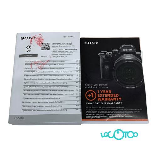 CAMARA EVIL SONY ALPHA 7 II 24,3 MPX