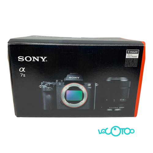 CAMARA EVIL SONY ALPHA 7 II 24,3 MPX