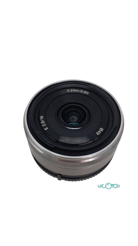 Objetivo SONY SEL16F28 + OJO DE PEZ VCL-ECU