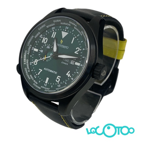 RELOJ TECNOTEMPO WORLD TIME